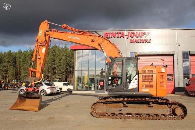 Hitachi ZX 225 USLC / Pyörittäjä, Kauha, Rasvari, Lämmitin, kuva 1