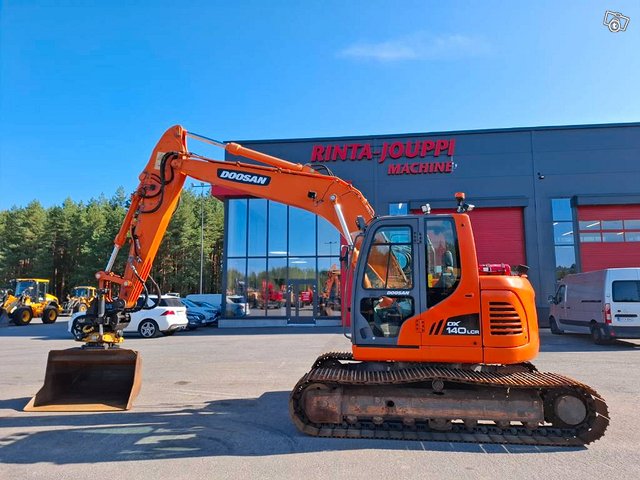 Doosan DX 140 LCR /Engcon, Rasvari, Lämmitin, 1