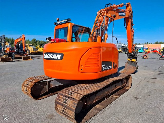 Doosan DX 140 LCR /Engcon, Rasvari, Lämmitin, 7