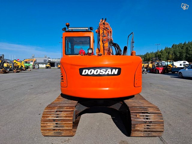 Doosan DX 140 LCR /Engcon, Rasvari, Lämmitin, 8