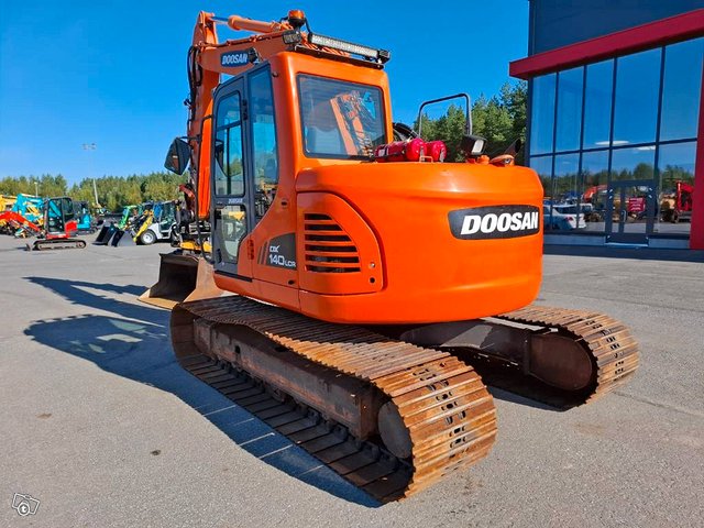 Doosan DX 140 LCR /Engcon, Rasvari, Lämmitin, 9