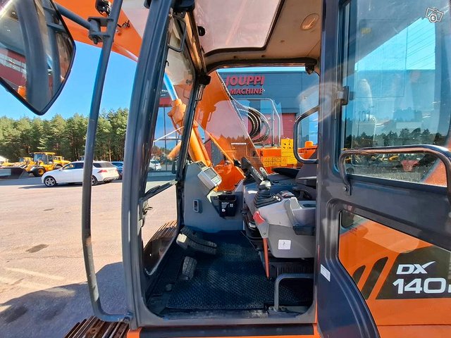 Doosan DX 140 LCR /Engcon, Rasvari, Lämmitin, 16