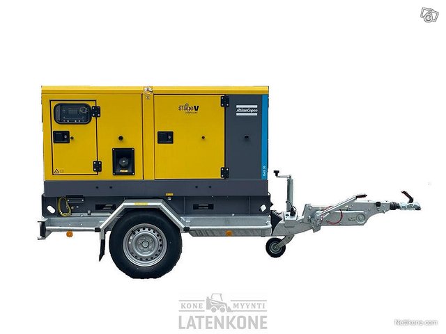 Atlas Copco QAS 30 50 Hz Generaattori StageV Vetovarustuksella 1