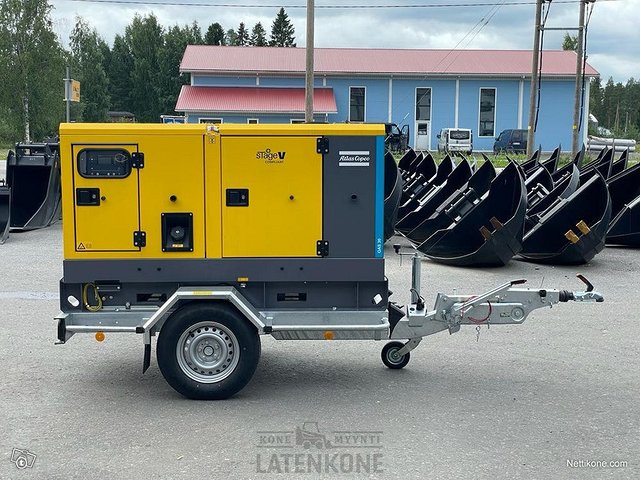 Atlas Copco QAS 30 50 Hz Generaattori StageV Vetovarustuksella 2