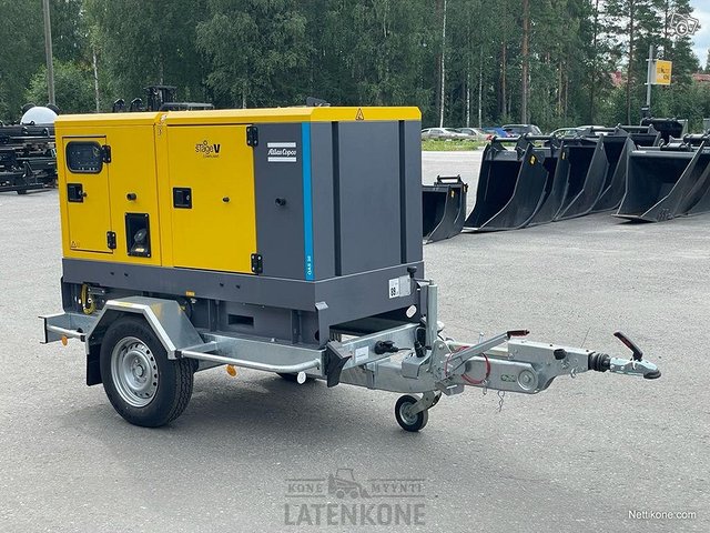 Atlas Copco QAS 30 50 Hz Generaattori StageV Vetovarustuksella 3