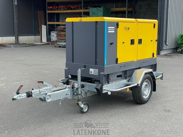 Atlas Copco QAS 30 50 Hz Generaattori StageV Vetovarustuksella 5