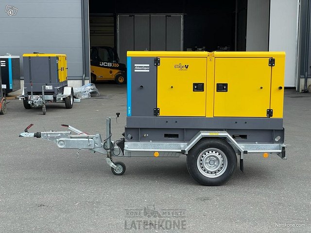 Atlas Copco QAS 30 50 Hz Generaattori StageV Vetovarustuksella 6