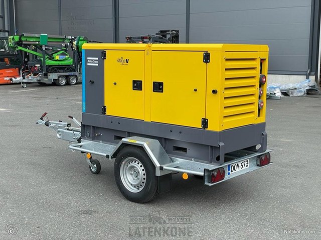 Atlas Copco QAS 30 50 Hz Generaattori StageV Vetovarustuksella 7