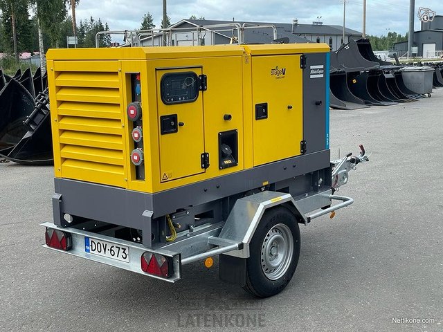 Atlas Copco QAS 30 50 Hz Generaattori StageV Vetovarustuksella 9