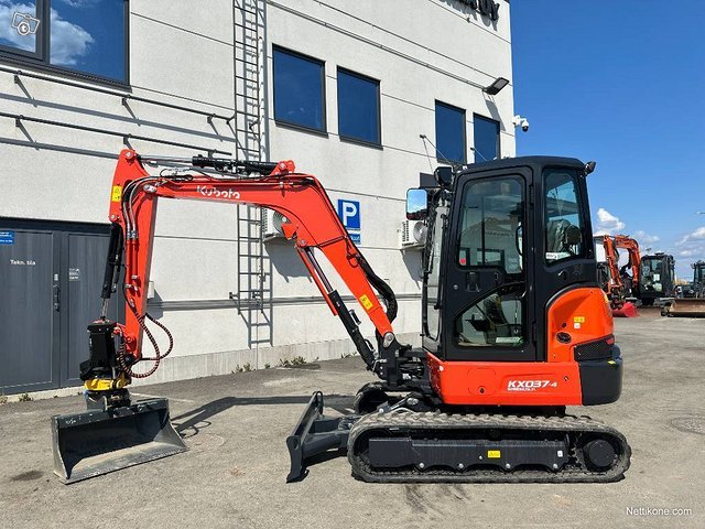 Kubota KX 037-4 Uutuus Malli Varusteilla 1