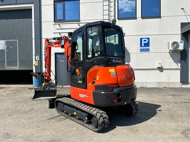 Kubota KX 037-4 Uutuus Malli Varusteilla 2