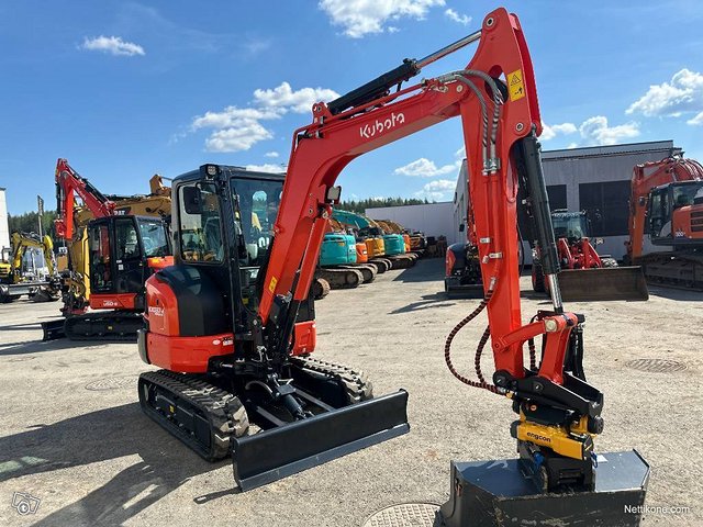 Kubota KX 037-4 Uutuus Malli Varusteilla 7