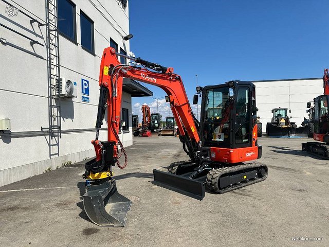 Kubota KX 037-4 Uutuus Malli Varusteilla 8