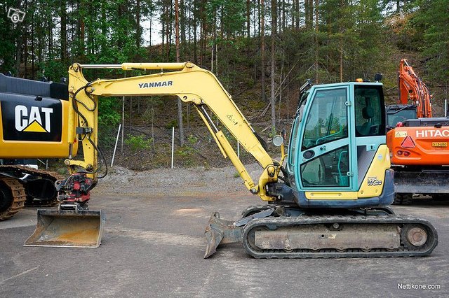 Yanmar ViO80U PYÖRITTÄJÄLLÄ, kuva 1