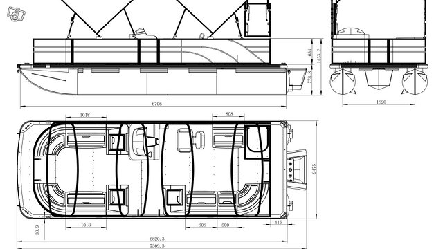 Trapper Pontoon 22 Sundeck 9