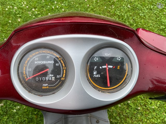 HyoSung Prima 49cc Moposkootteri LÖYTÖ 7