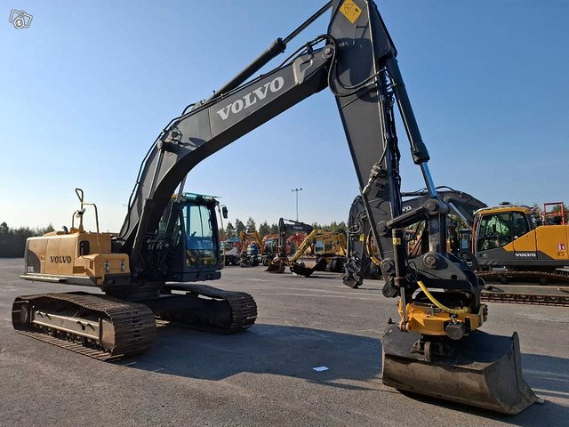 Volvo EC 210CL / Engcon, Rasvari, Kauha, Hyvä alakerta 3