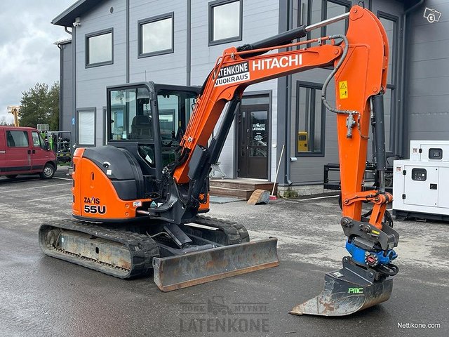 Hitachi ZX 55U-5A Kaivinkone 2