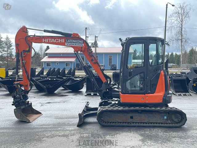 Hitachi ZX 55U-5A Kaivinkone 5