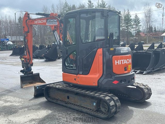 Hitachi ZX 55U-5A Kaivinkone 6