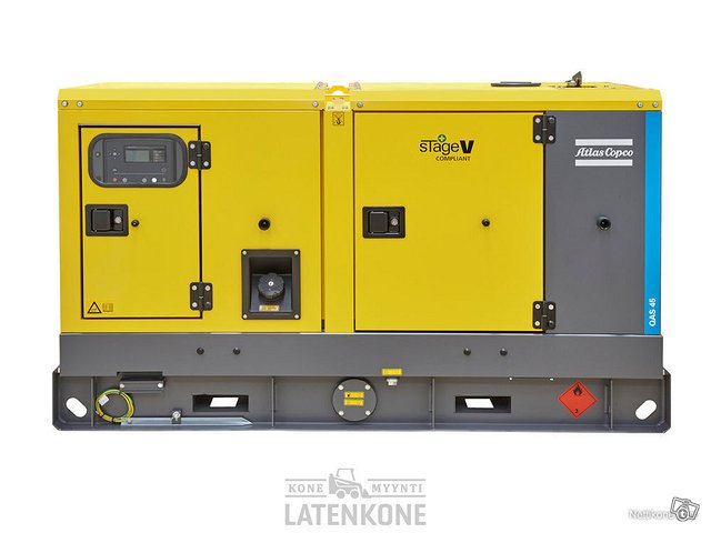 Atlas Copco QAS 45 50 Hz Generaattori StageV Box, kuva 1