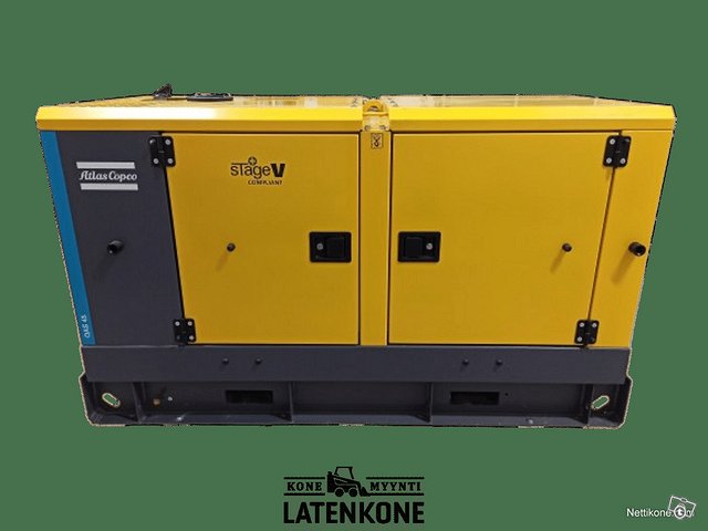 Atlas Copco QAS 45 50 Hz Generaattori StageV Box 6