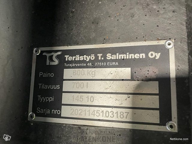 Kallistuva Luiskakauha 1450mm NTP10 15