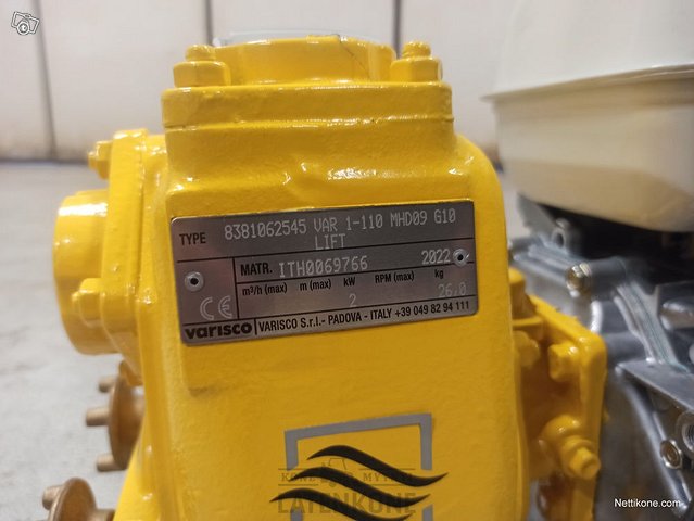 Atlas Copco VAR 1-110 Vesipumppu 10