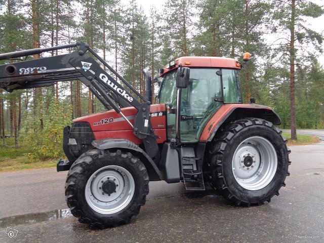 Case IH MX 120 + Kuormaaja 1