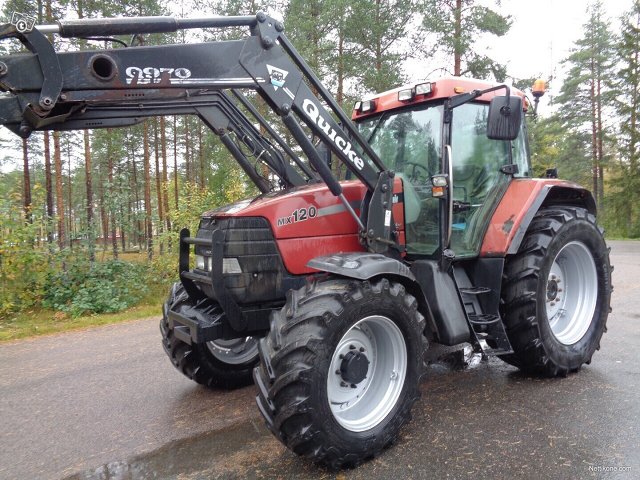 Case IH MX 120 + Kuormaaja 2