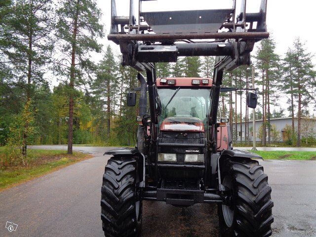 Case IH MX 120 + Kuormaaja 4