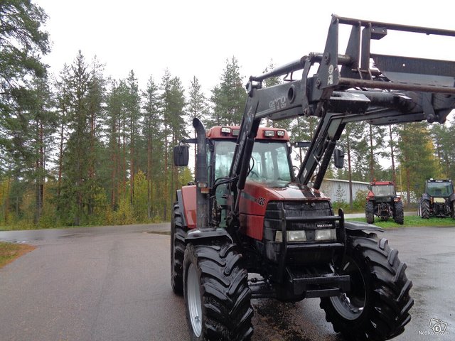 Case IH MX 120 + Kuormaaja 5