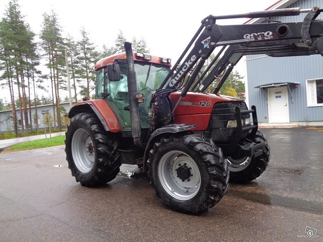 Case IH MX 120 + Kuormaaja 6