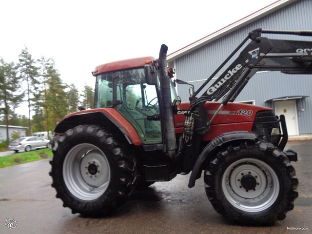 Case IH MX 120 + Kuormaaja 7