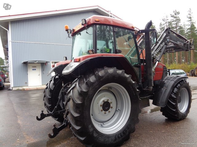 Case IH MX 120 + Kuormaaja 9