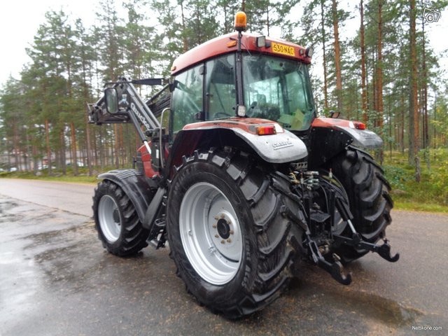 Case IH MX 120 + Kuormaaja 12