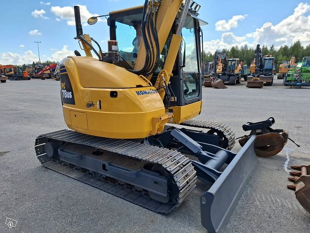 Komatsu PC 78 US / Pyörittäjä, MYYTY(SOLD) 5