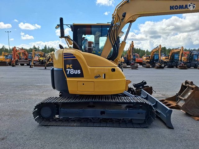 Komatsu PC 78 US / Pyörittäjä, MYYTY(SOLD) 6