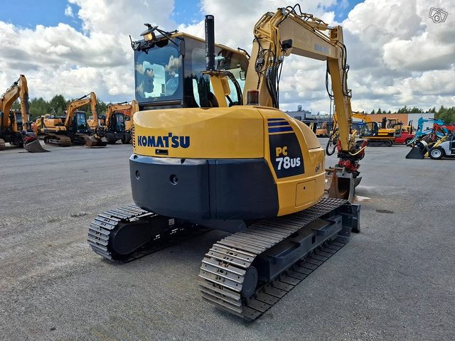 Komatsu PC 78 US / Pyörittäjä, MYYTY(SOLD) 7