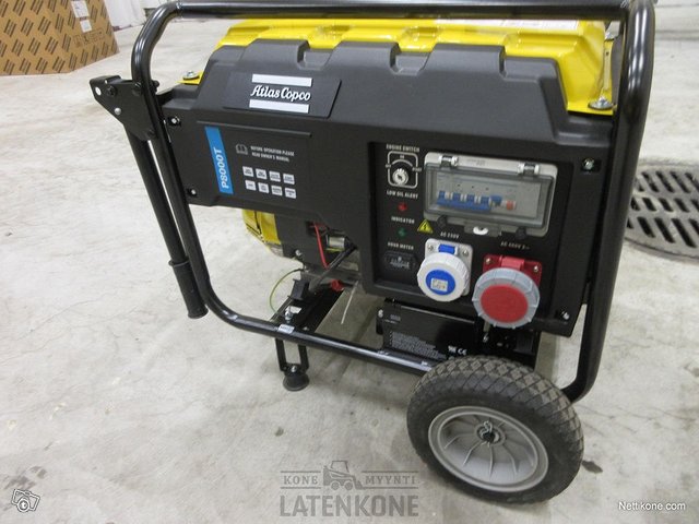 Atlas Copco P8000T AVR Generaattori 14