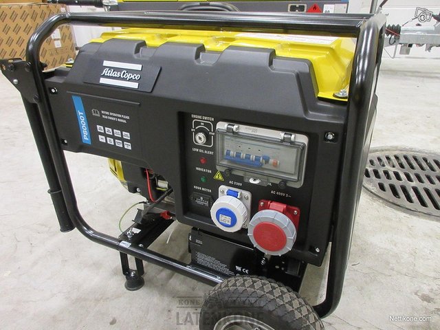 Atlas Copco P8000T AVR Generaattori 19