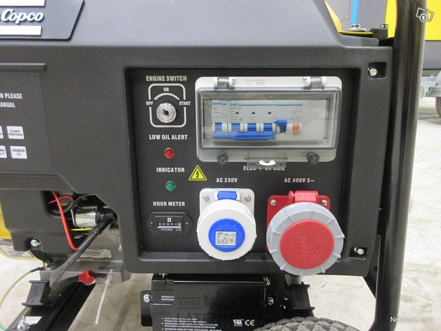 Atlas Copco P8000T AVR Generaattori 21