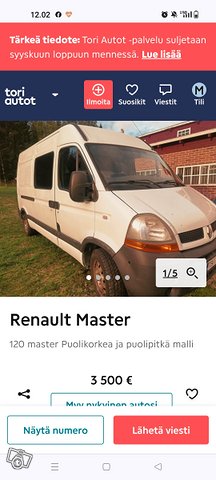 Renault Master, kuva 1