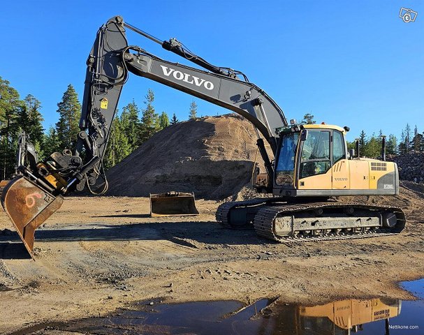 Volvo EC210CL, Engcon, Leica 3D, Kauha 1