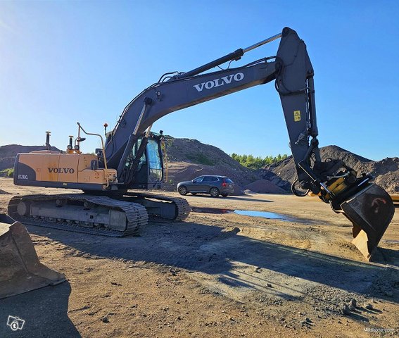 Volvo EC210CL, Engcon, Leica 3D, Kauha 2