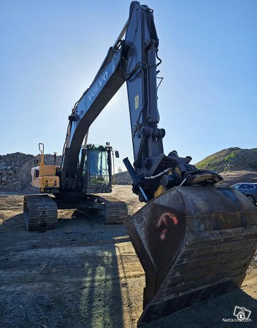 Volvo EC210CL, Engcon, Leica 3D, Kauha 5