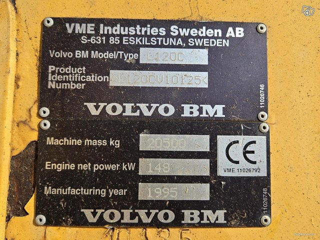 Volvo L120C 14