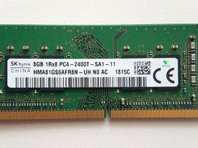 8 GB DDR4 2400T SK Hynix SO-DIMM muistia, Komponentit, Tietokoneet ja lisälaitteet, Tampere, Tori.fi