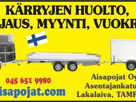 AISAPOIKA 4.0KTL Lavetti peräkärry kipillä/kuomu, Peräkärryt ja trailerit, Auton varaosat ja tarvikkeet, Parkano, Tori.fi AISAPOIKA 4.0KTL Lavetti peräkärry kipillä/kuomu, Peräkärryt ja trailerit, Auton varaosat ja tarvikkeet, Parkano, Tori.fi