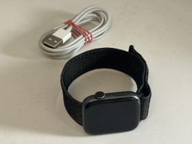 Apple Watch 4 44mm GPS TAKUU 12kk musta, Puhelimet, Puhelimet ja tarvikkeet, Espoo, Tori.fi